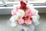 Sweetheart Teddy Bear Candle Bouquet