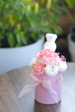 Mini Bloom Candle Bouquet – With/Without Bear