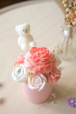 Mini Bloom Candle Bouquet – With/Without Bear
