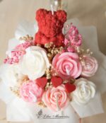 Sweetheart Teddy Bear Candle Bouquet