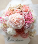 Floral Scented Candle Bouquet – Mix flowers